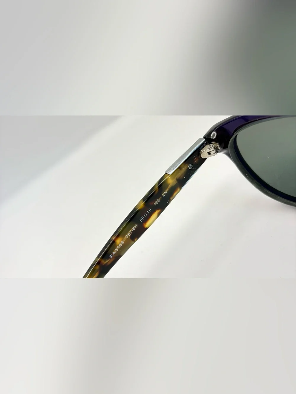 Ralph Lauren Purple Oval Sunglasses Frames Only